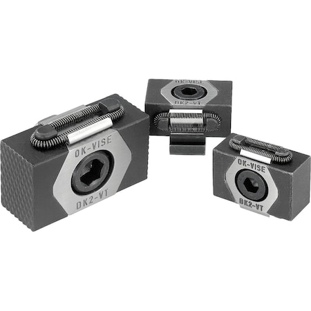 Kipp Wedge Clamp W Machining Allowance, B=41 For T-Slot G=14, Tool Steel Hardened And K0041.1214